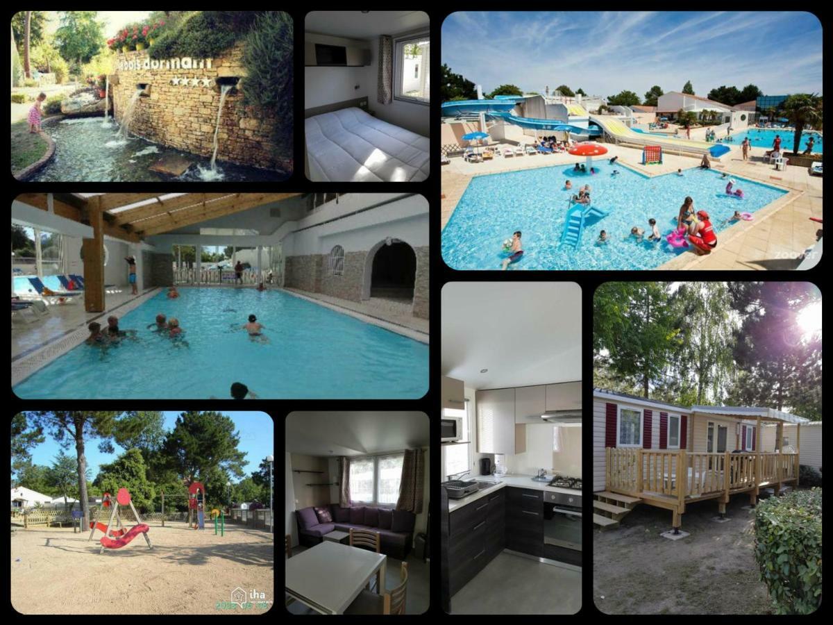 Mobil-Home 4 6 Personnes 2 Chambres Camping Le Bois Dormant Saint-Jean-de-Monts Exterior photo